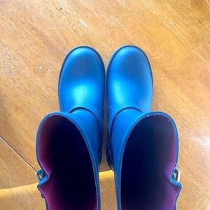 Tommy Hilfiger, Size 8, Navy Blue Rain Boots